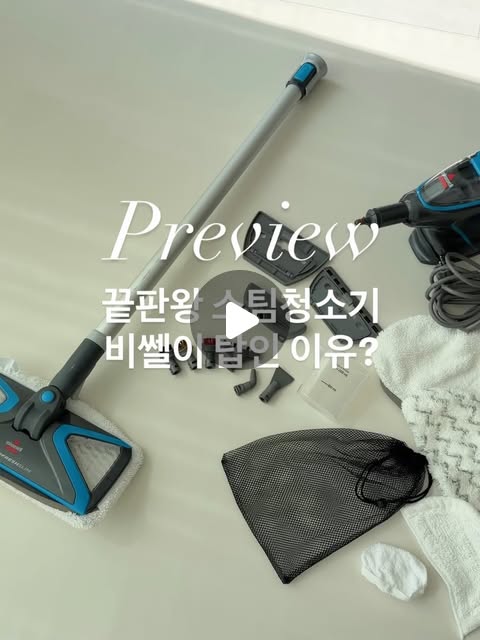 비쎌 스팀청소기